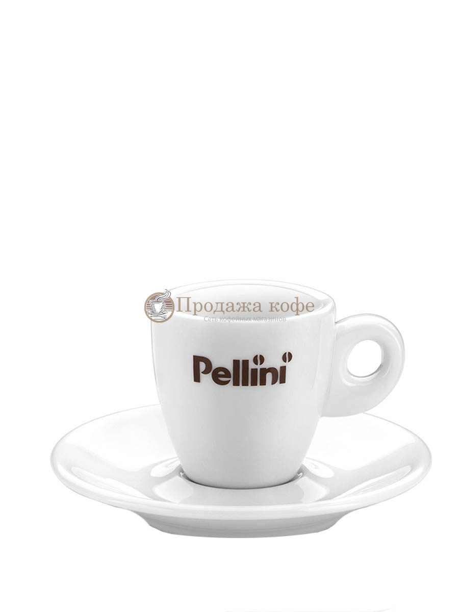Кофейная пара Pellini, чашка (70мл) + блюдце