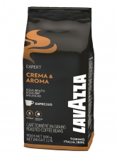Кофе в зернах Lavazza Crema Aroma Expert (Лавацца Крема е Арома)  1 кг, вакуумная упаковка