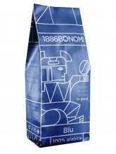 Кофе в зернах Bonomi Blu (Бономи Блю)  1 кг, пакет с клапаном
